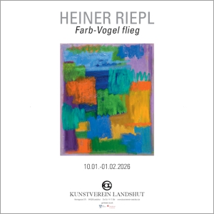 Heiner Riepl: Farb-Vogel flieg im Kunstverein Landshut